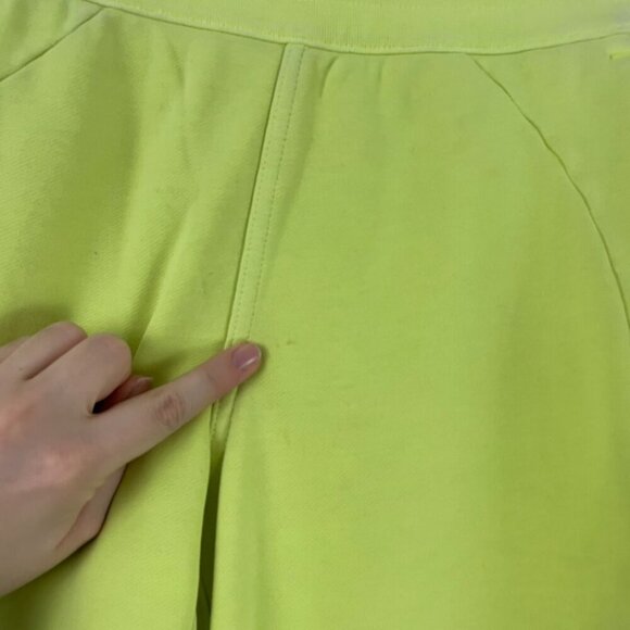 Lululemon Scuba High-Rise French Terry Joggers Neon Highlight Yellow Size 2 - Picture 7 of 8